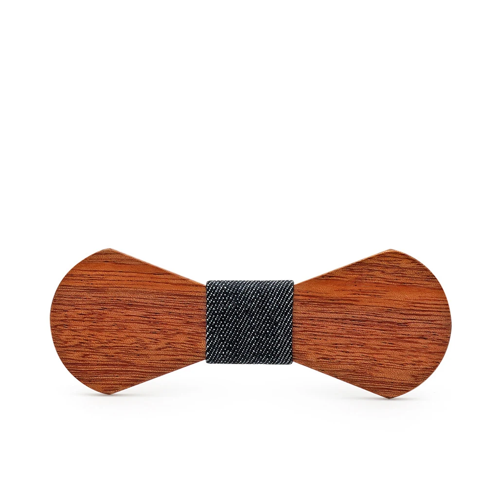 14*4,5 см резной Повседневный галстук-бабочка, пользовательский бренд, геометрические модные деревянные изделия галстук-бабочка