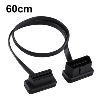 

OBD2 Cable Adapter 16 Pin Male To Female Extension Cablee Prevents Tangles And Offers Superior Flexibility 60cm/24inch Length