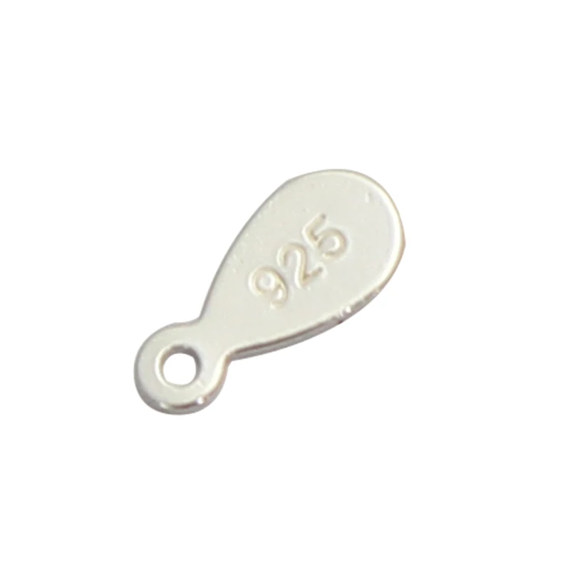 Beadsnice 39172smt17 925 стёганый Серебряный штамп очаровательные толстые Подвески