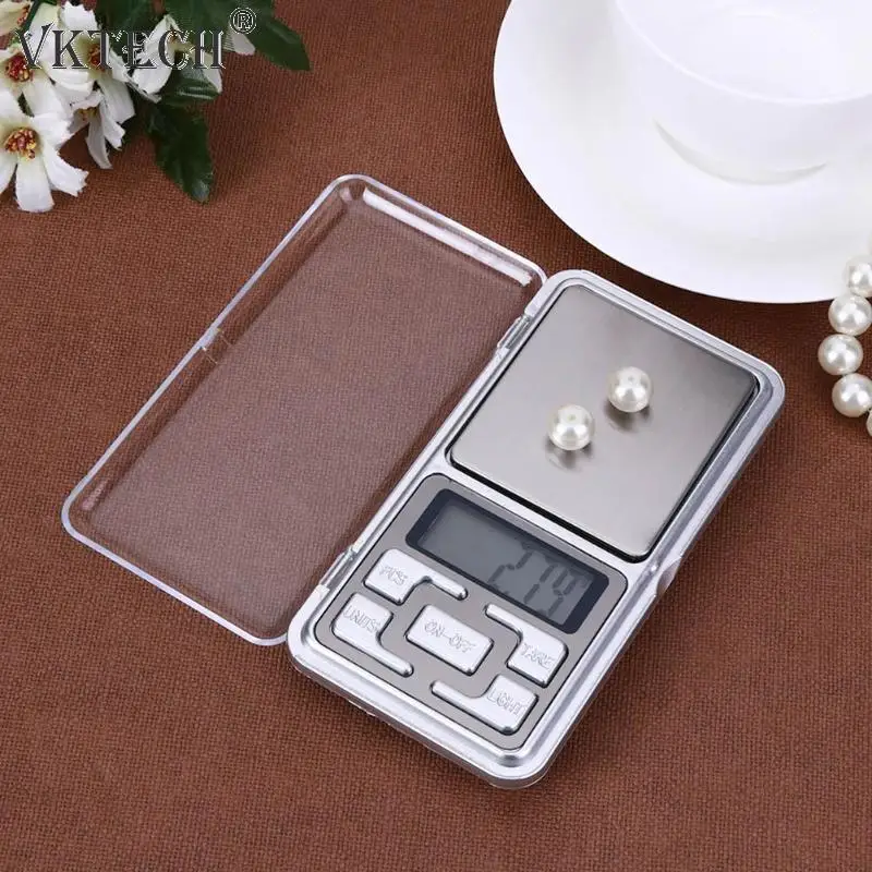 

Mini Pocket LED Digital Jewelry Scale Gram Balance Weight Electronic Scales 100g/300g x 0.01g Food Tea Chemical Weighing Scale