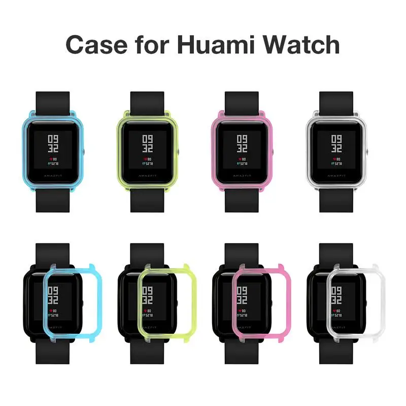 

Smart Watch Case For Huami AMAZFIT Youth Watch Crystal For AMAZFIT Watch With Transparent Protective Case