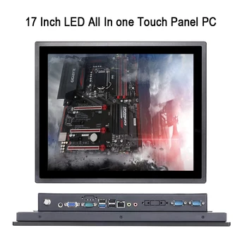 

17 Inch IP65 Industrial Touch Panel PC,All in One Computer,10 Points Capacitive TS,Windows 7/10,Linux,Intel 3855U,[HUNSN DA16W]