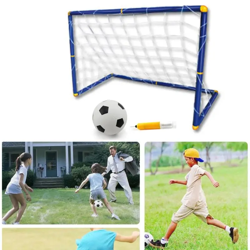 

Portable Folding Goal Football Door Set Football Gate Outdoor Indoor Toy