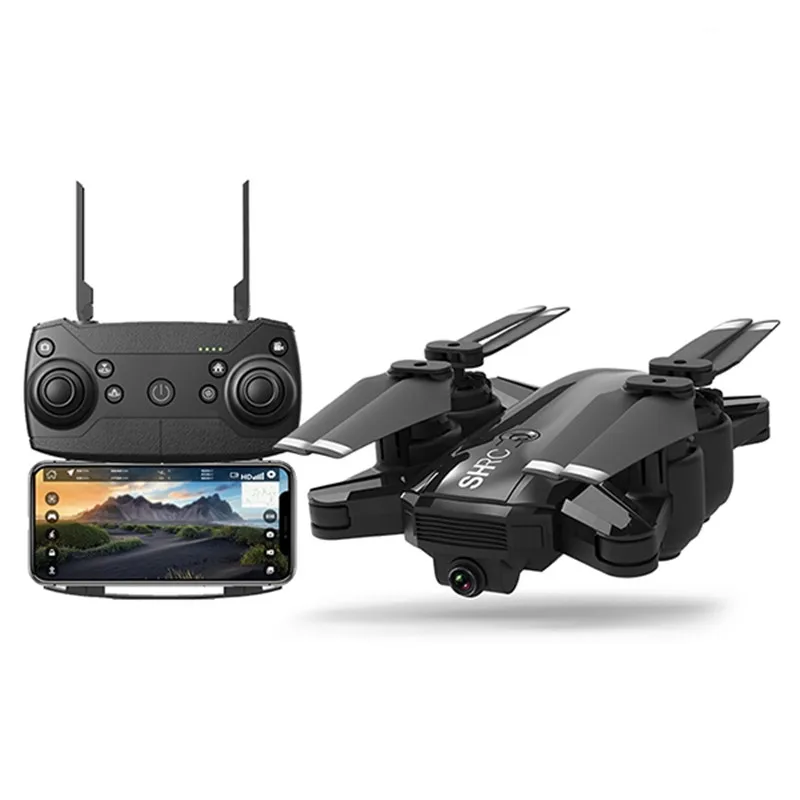 SHRC H1W 2 4G оптическое позиционирование потока 1080 P WiFi FPV RC Дрон Waypoint один ключ