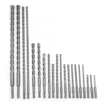 

Diamond Drill 20pcs 1 Box Rotary Electric Hammer Drill Bit Set Grooving Tools Concrete Drilling Bit lavorazione legno