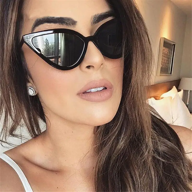 

MISS M Cat Eye Sunglasses Women Fashion Luxury Vintage Retro Eyewear Female Sun Glass Sexy Feminino Sunglasses