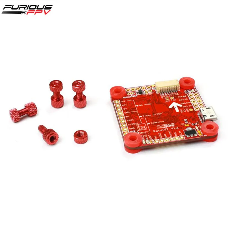 

FuriousFPV Racepit F4 Flight Controller AIO OSD 5V BEC & black boxes for RC Drone FPV Racing Multicopter Spare Parts DIY Accs