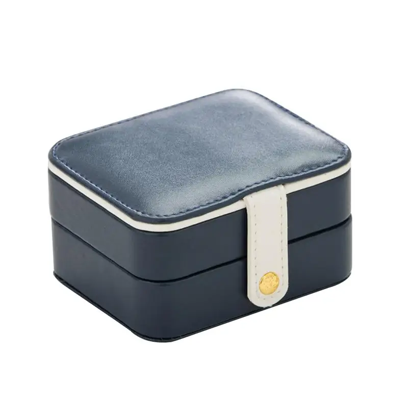 OUNONA Portable Travel Jewelry Box Necklace Organizer ...