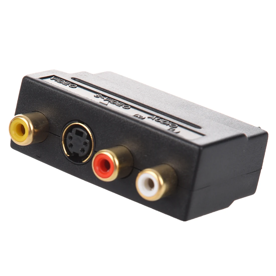 

MOOL RGB Scart to Composite RCA+S-Video AV TV Audio Adapter