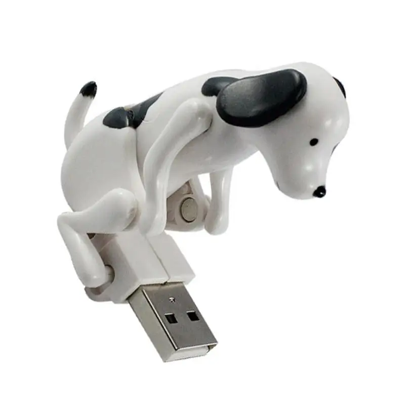 New Portable White Mini Cute USB 2.0 Humping Spot Dog Toy Gadgets For PC Laptop Gift for Kids Relieve Pressure|USB-гаджеты| |