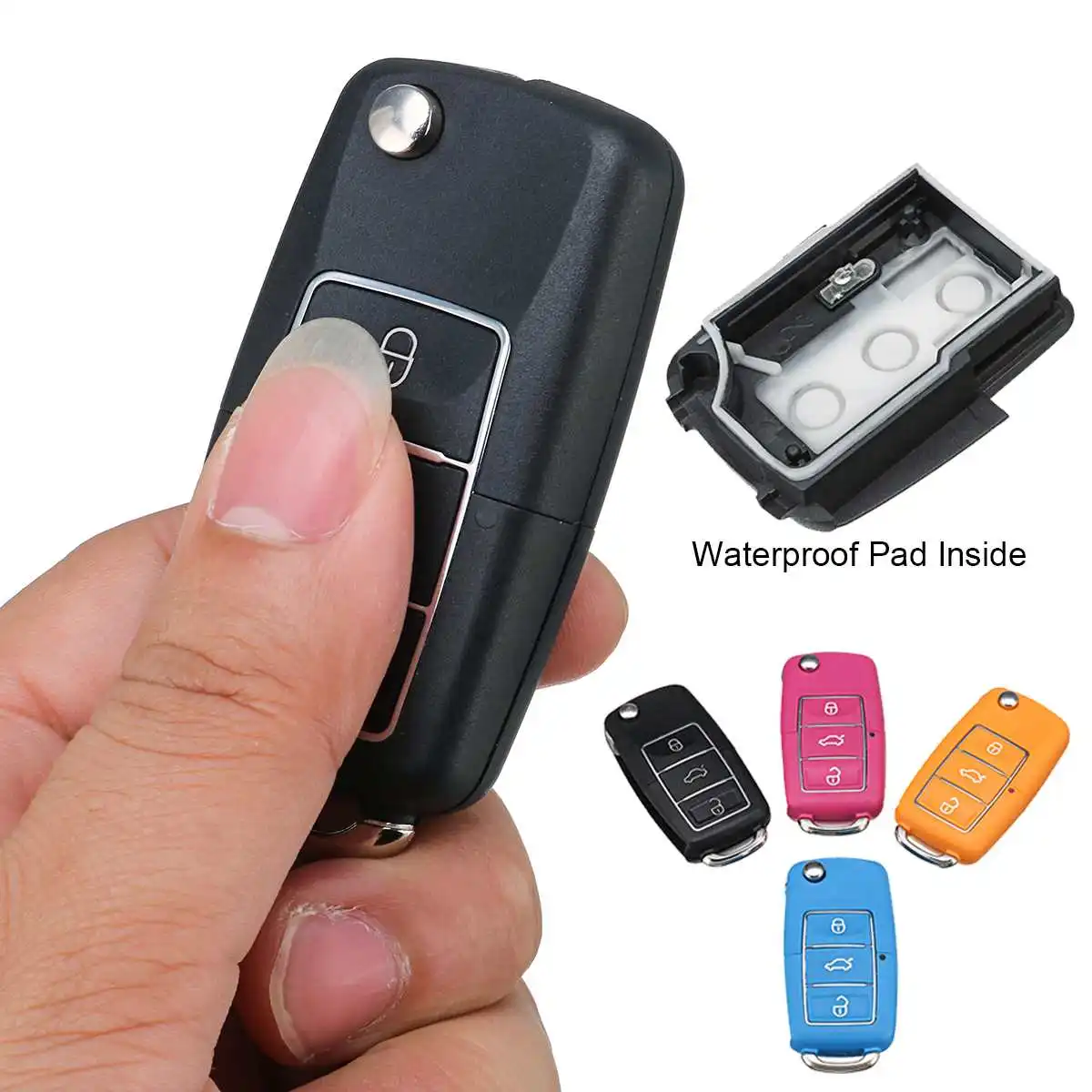 Car Key Safe Compartment Container Waterproof Secret Hide Hollow Stash