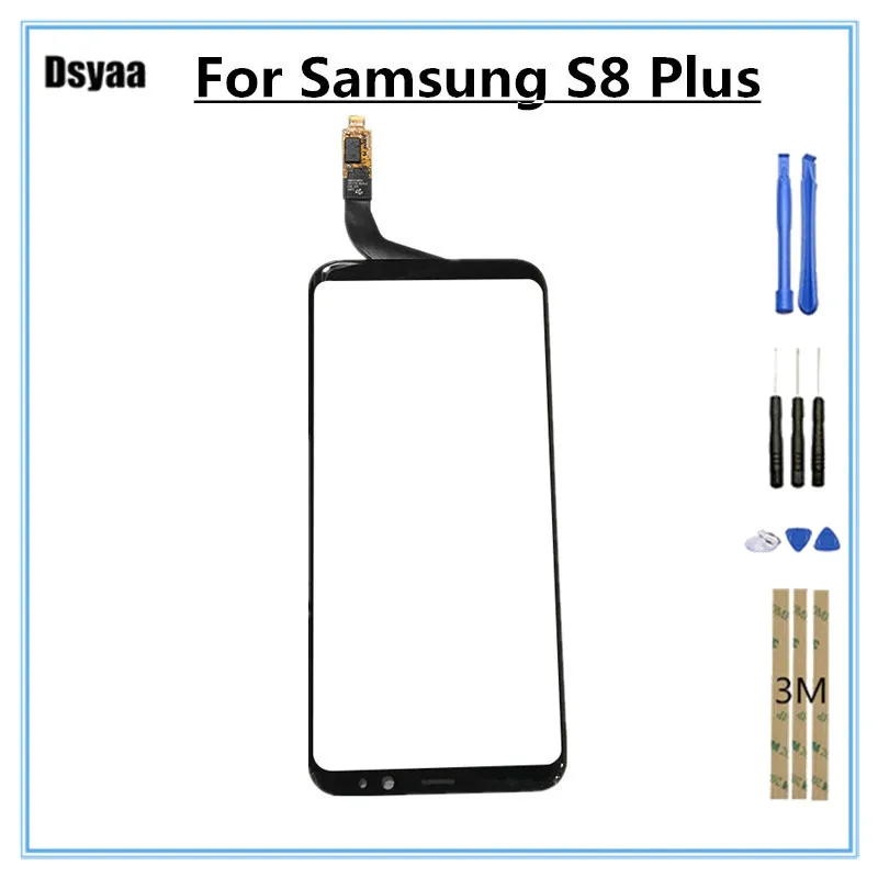 6 2 дюймовый сенсорный экран дигитайзер Переднее стекло для Samsung Galaxy S8 Plus S8P