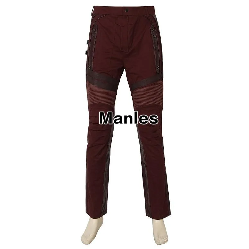 Guardians of the Galaxy Peter Quill Star-Lord Cosplay Costume Jacket Men Halloween Shirt Leather Apparel Customizable image 5