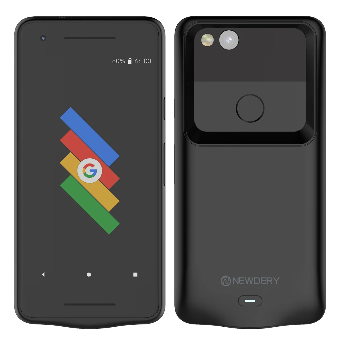 

CASEWIN 5200mAh Battery Charger Case For Google Pixel 2 XL case Power Bank Charging Case Ultra Thin Powerbank Charger Case