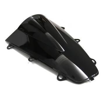 

For 2017 honda cbr1000rr cbr 1000 rr fireblade Windshield Black Screen Double bubble Motorcycle