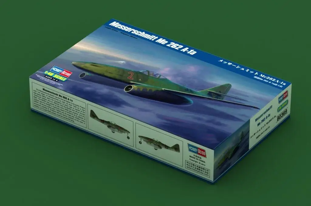 Hobbyboss 80369 1/48 набор модели Messerschmitt Me262A-1a | Игрушки и хобби