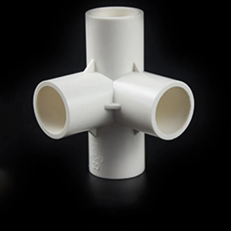 

20/25/32mm PVC Pipe Connectors Home Garden Tube DIY Fittings 3/4/5 Way 5x Parts