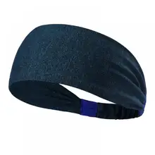 Женская эластичная повязка на голову эластичная широкая Йога Спортивная повязка для волос аксессуары геометрические полоски