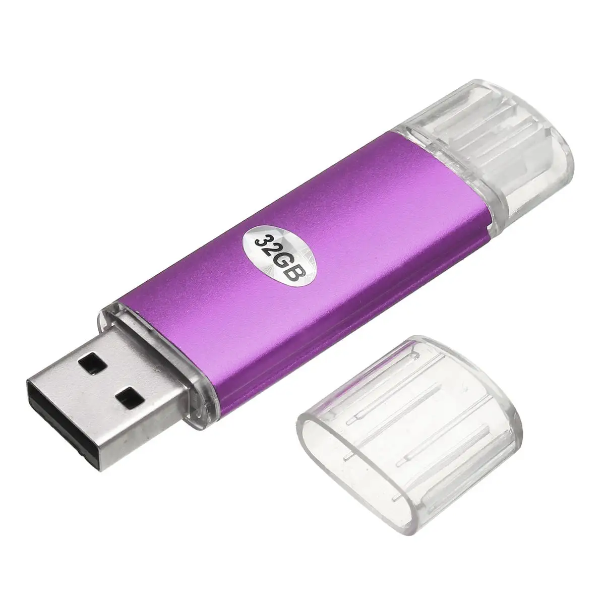32 Гб 2 в 1 Micro флеш-диск USB 2,0 памяти Micro usb-накопитель OTG функция для смартфона и компьютера
