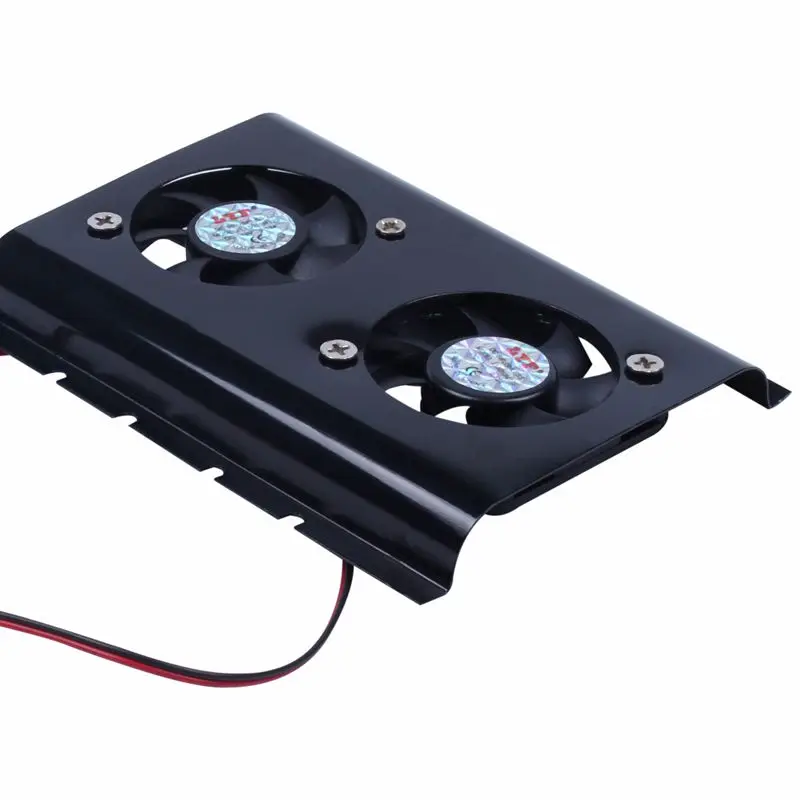 Черный 3 5 SATA IDE жесткий диск HDD 2 Вентилятор Кулер для ПК|Вентиляторы| |