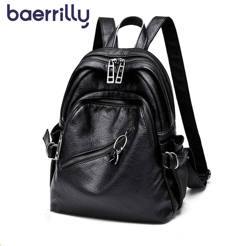 

New Genuine Leather Women Backpack Shoulder Bags Female Bag Fashion Woman School Bags For Teenage Girls Mini Backpack Mochilas