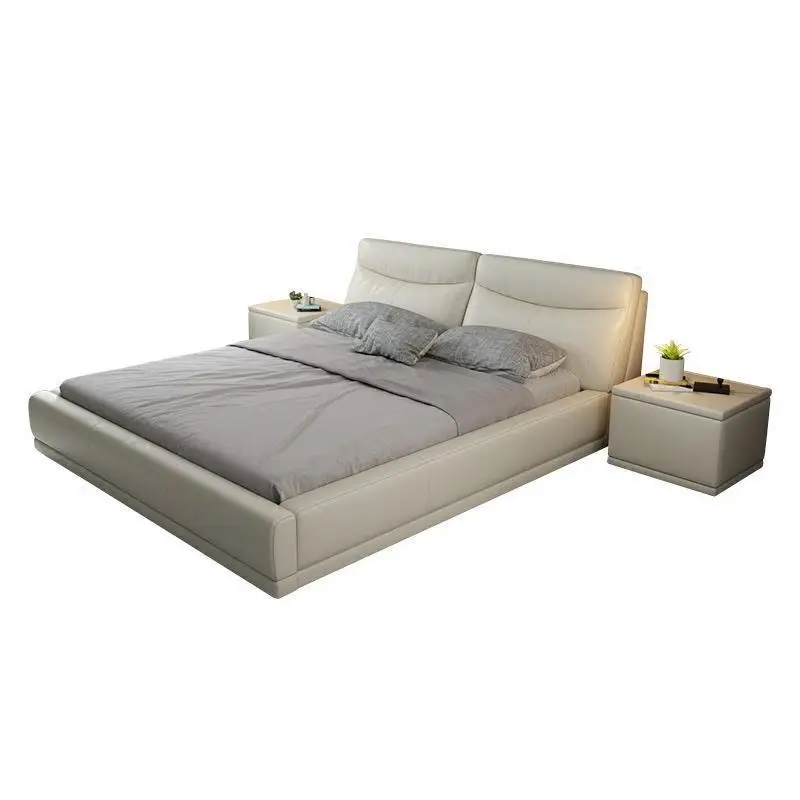 

Recamaras Moderna Home Meuble Maison Yatak Totoro Letto A Castello Leather Mueble De Dormitorio Cama bedroom Furniture Bed