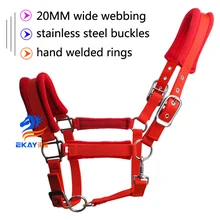 Лошади с лямкой на шее с пряжки из нержавеющей стали, очень strong.25MM широкие лямки(BLT3010