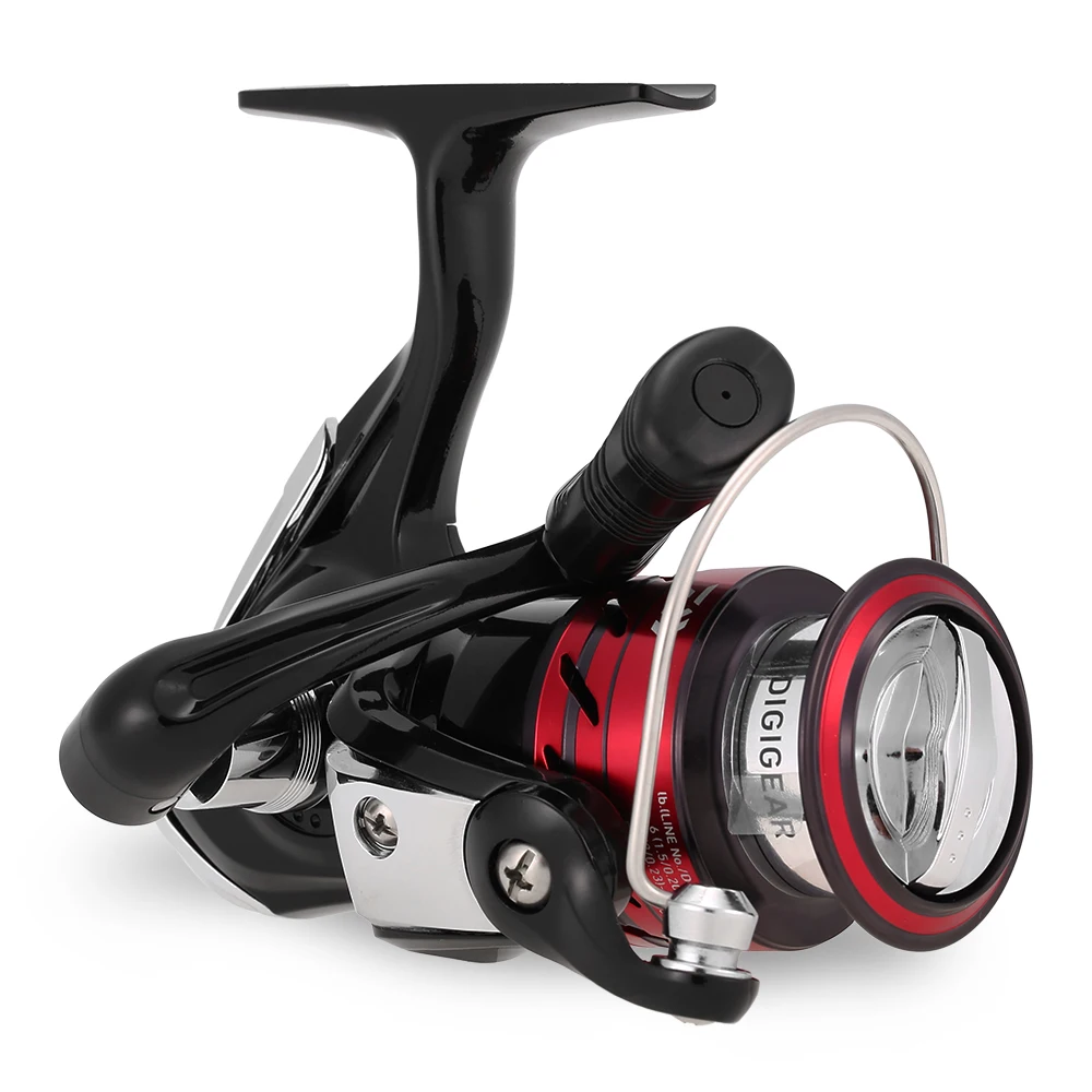 DAIWA спиннинговая Рыболовная катушка 2BB складная гладкая металлическая левая и