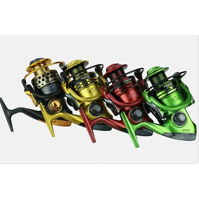 

13+1BB Spinning Carp Fishing Reels 14 Ball Bearings Left/Right Metal Body Handle Copper toothed rod drive Fishing Wheel