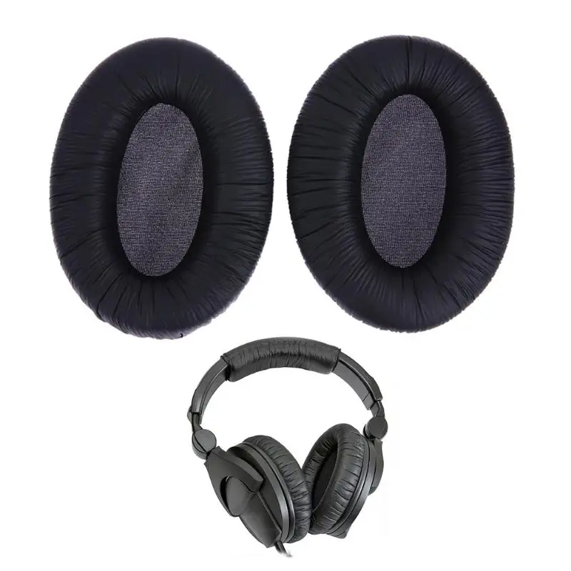

New Replacement Ear Pads Cushion for HD280 HD 280 Pro Headphones Leather Soft Fashion Black Headphone Accessories