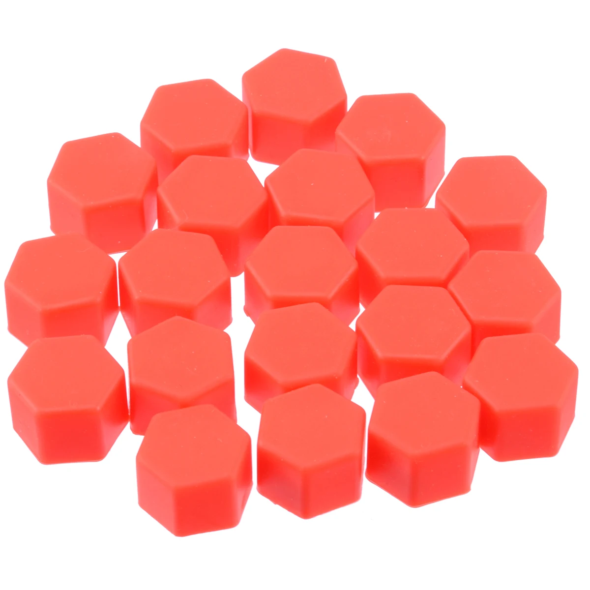 

Brand New 20Pcs 19mm Silicone Wheel Lug Bolt Nut Cap Valve Stem Cover Hexagonal Screw Protector Wheel Nut Bolt Head Cover Cap