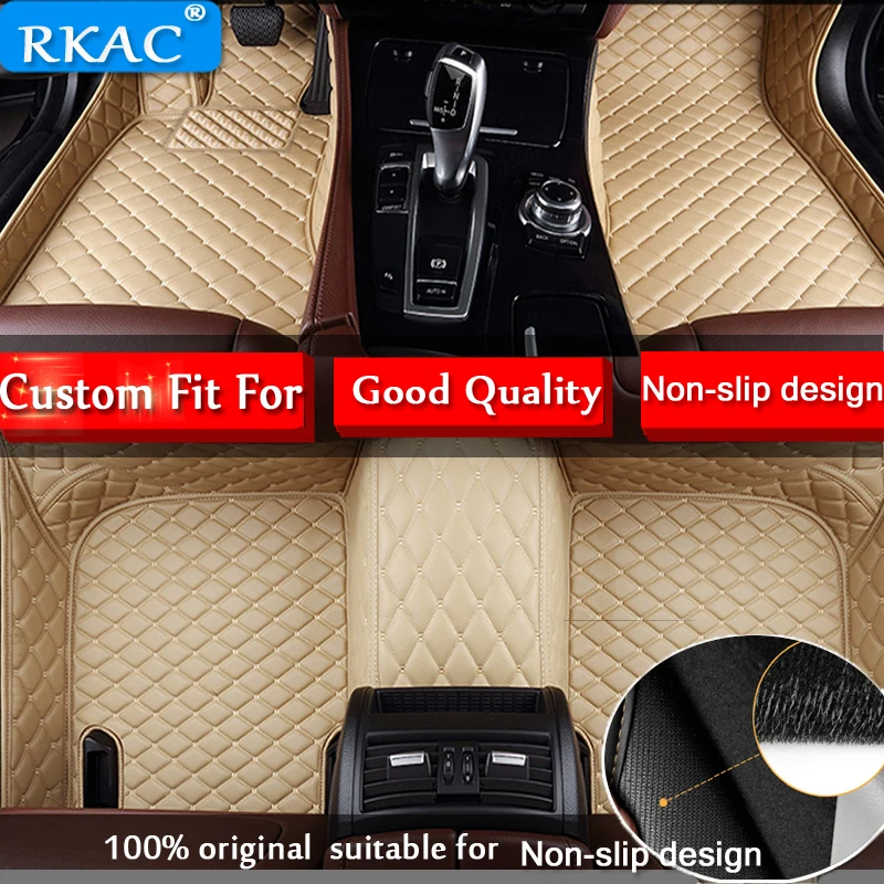

RKAC Good quality waterproof Custom car floor mats for BMW X6 2008-2017 car styling floor mat Foot Carpets Rugs car-styling
