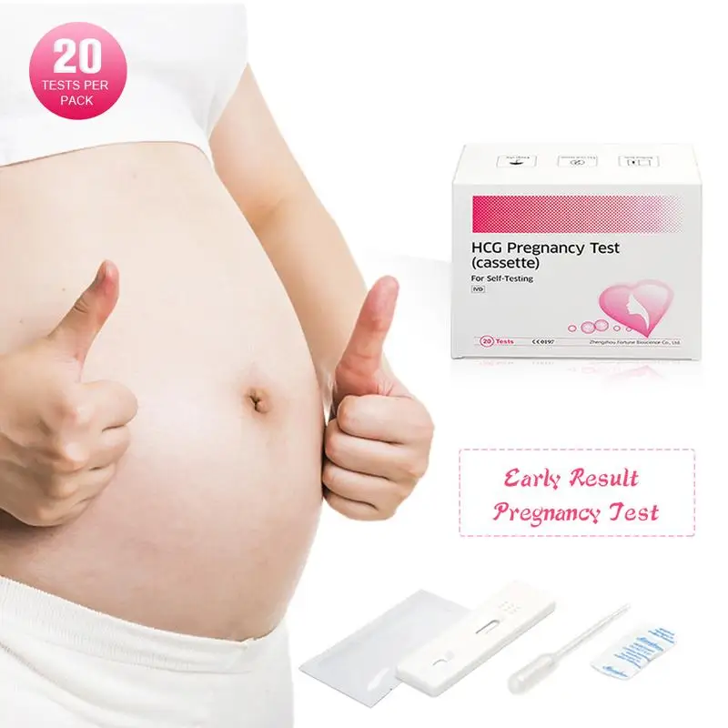 Early Result Pregnancy Test 20 Tests per Pack Pregnancy Test Paper Pregnancy Test
