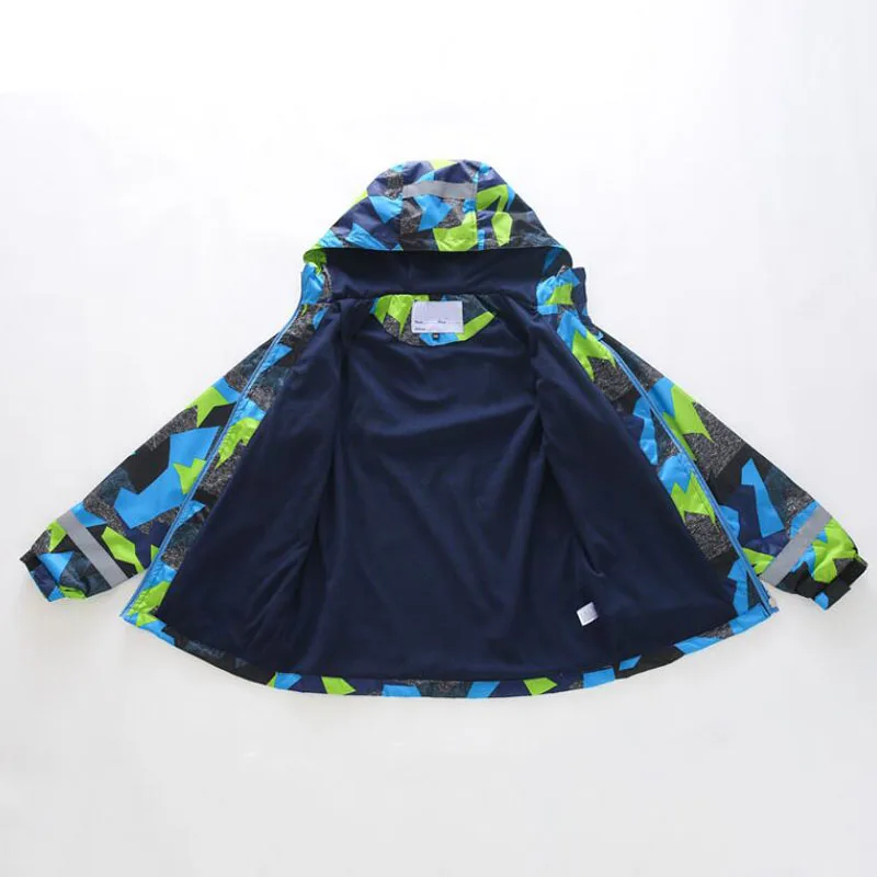 2019 New Spring Children Jacket For Boy Hoodies Kids Warm Teenage Coat Kids Fleece Windbreakers Water Proof Korean Clothes