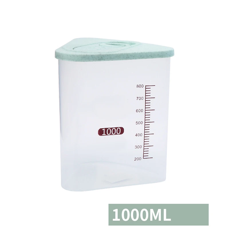 

1 Pcs Kitchen Food Storage Container Boxes For Cereal Grain Bean Rice Clear Home