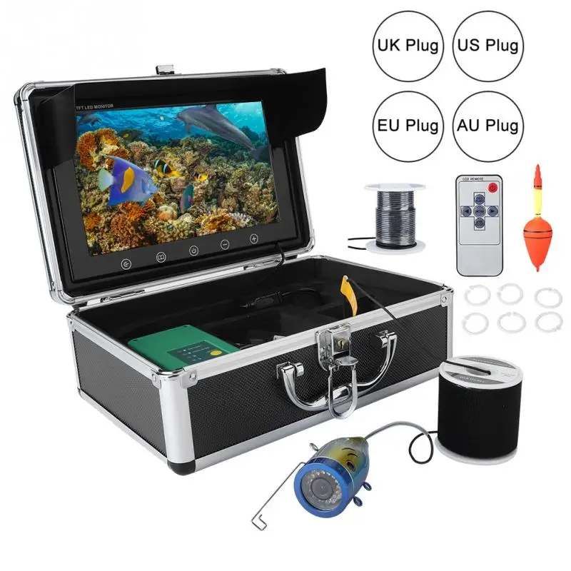 

10in 30M 1000 TVL Underwater Sonar Fishing Camera For Ice/Sea/River Fishing