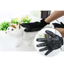 ПЭТ перчатки грива для домашнего питомца массажные перчатки Cat кошек и собак очистки купальные перчатки для вычесывания две пачки левой и