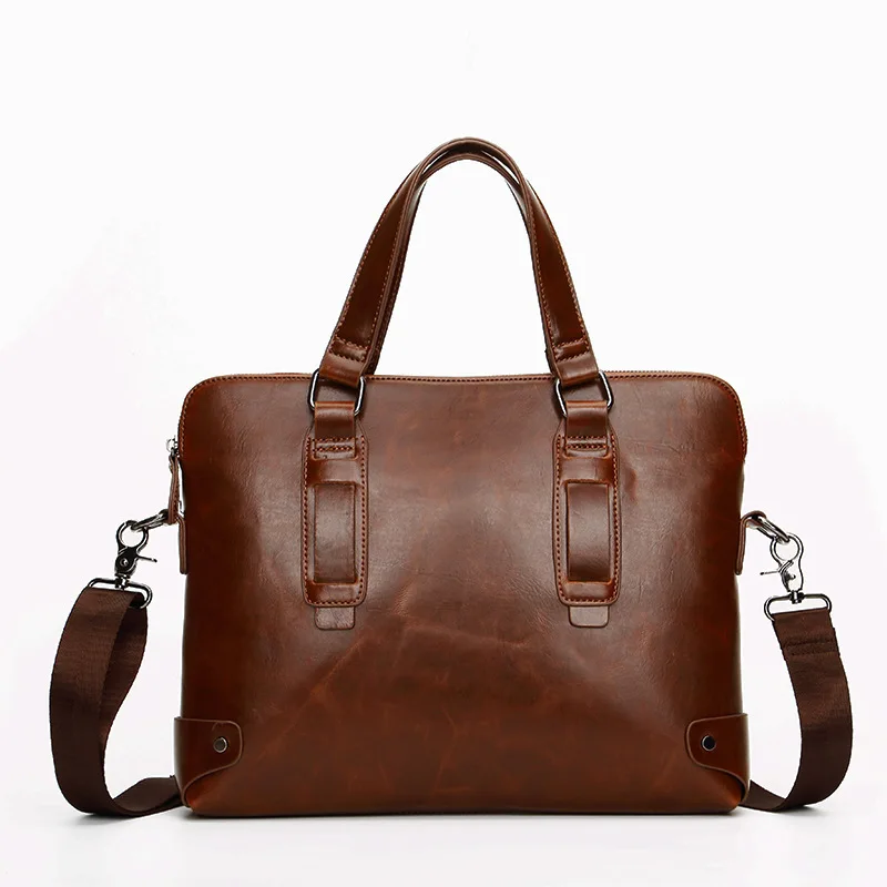 CBJSHO кожа для мужчин мужские портфели модный бренд мужчин's сумки через плечо высокое качество мужской сумка для ноутбука Crazy Horse