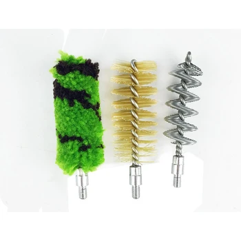 

3pcs Professional Gun Cleaning Kit Tube Brush Head Clean Brush Tool Set For 16GA Gun Brush Tool Hunting Accessories