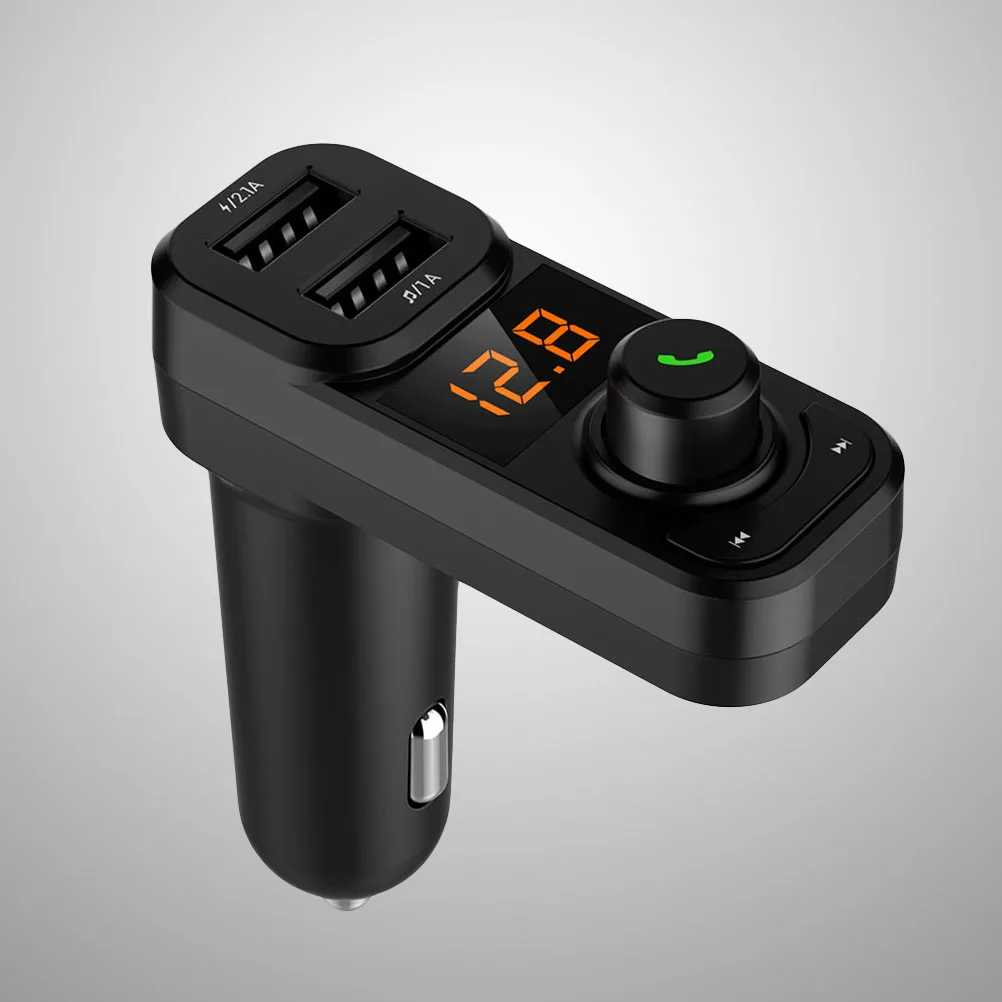 Беспроводной Bluetooth Автомобильный MP3 плеер FM передатчик Радио с 2 портами (стандарт