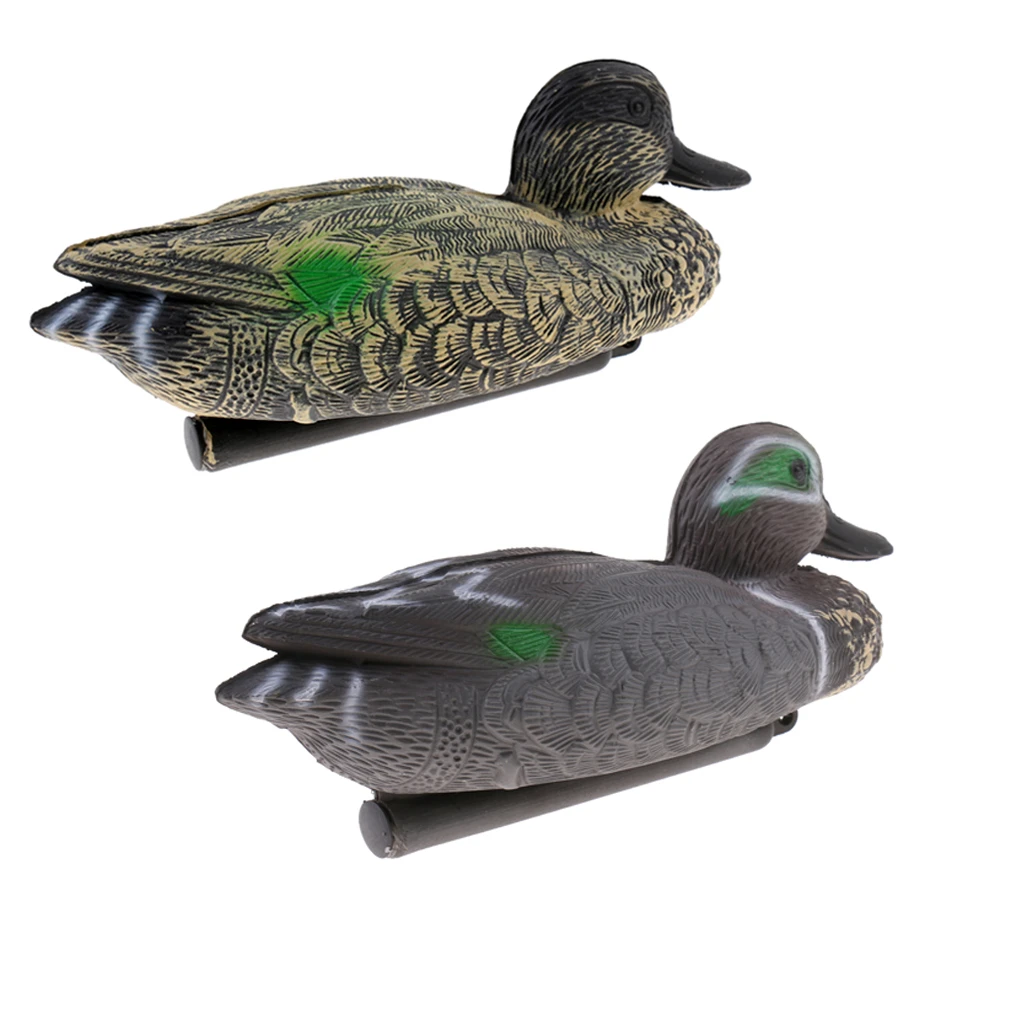 2 Piezas Señuelo De Cazar Realista Flotante Tiro Drake Duck 2 Piezas Señuelo De Cazar Realista Flotante Tiro Drake Duck