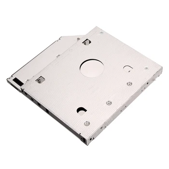

Free Shipping fast delivery Aluminum SATA 3.0 2nd HDD Caddy 9.5mm SSD Case HDD Enclosure Optibay for Appl Mac book Pro+more
