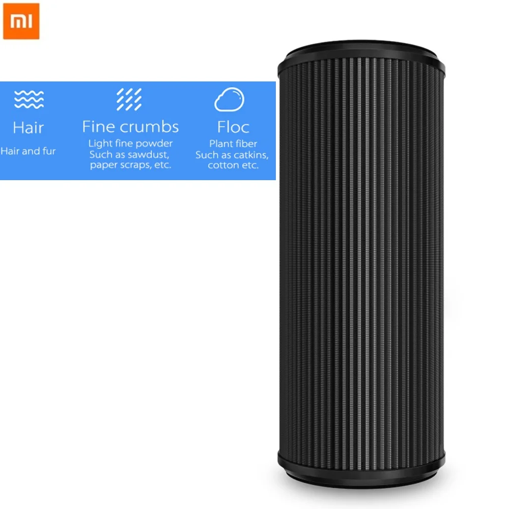 

Original Xiaomi mijia Air Purifier Filter Car Air Cleaner PET Primar Filter Net Absorb PM2.5 with 360 Degree Bucket Shape Design