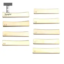 Golden Guitar Radius Fingerboard Fret Press Caul Insert for Guitarist Luthier Tool