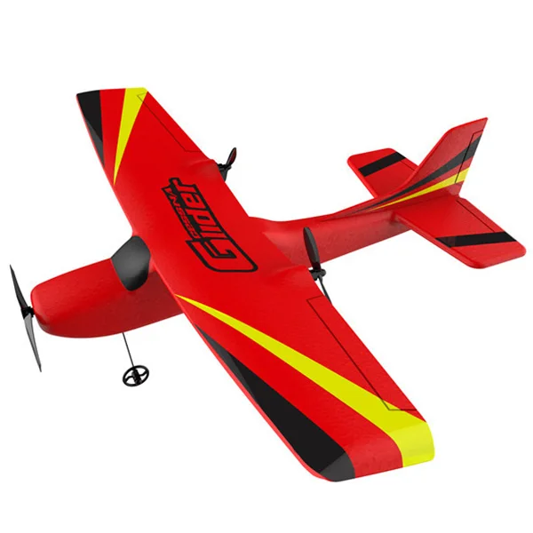 

Z50 EPP 2CH RC Airplane 2.5-Channels 2.4GHz Wireless Remote Control 6-axis Gyroscope Fixed Wing 120m Control Distance RC Drone