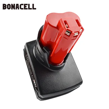 

Bonacell 4000mAh 12V for Milwaukee M12 Power Tool Rechargeable Lithium Ion Battery Replacement Battery L30 Power tool battery