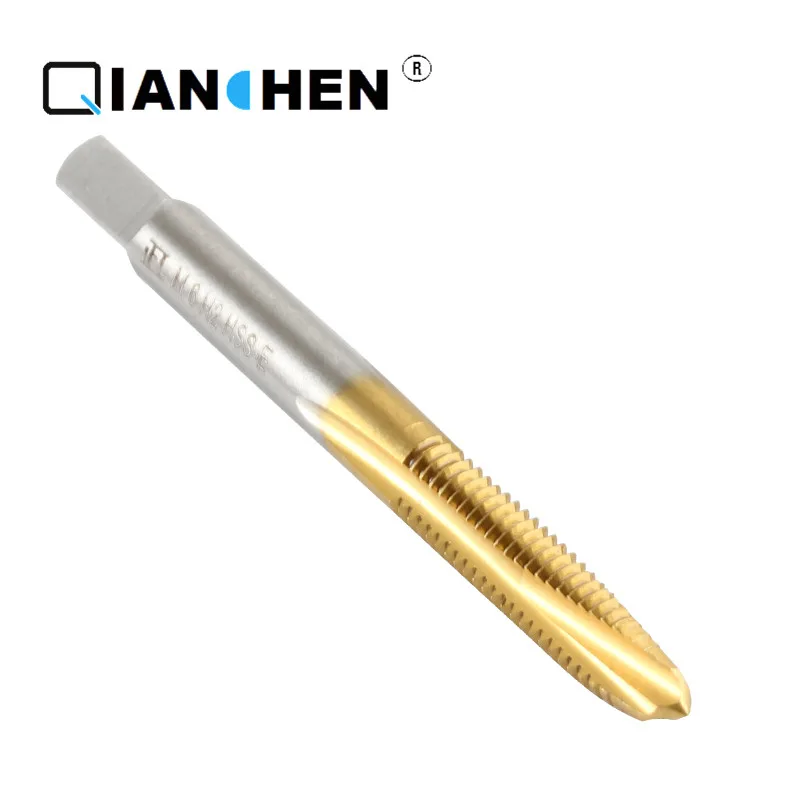 

QIANCHEN independent brand 5 pcs M2 M2.5 M3 M4 M5 M6 M8 Durable internal thread screw hand tap with multiple functions