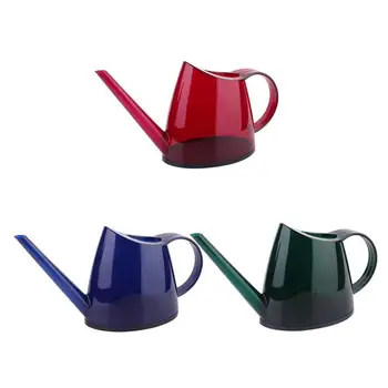 

1.2L Glazed Long Spout Watering Can Stainless Steel Lightweight Flowers Pot Plant Household Sprinkling Pot