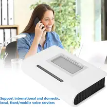 FWT stały Terminal bezprzewodowy GSM SIM telefon dzwoniący 1900/1800/900/850MHZ 100-240V ue