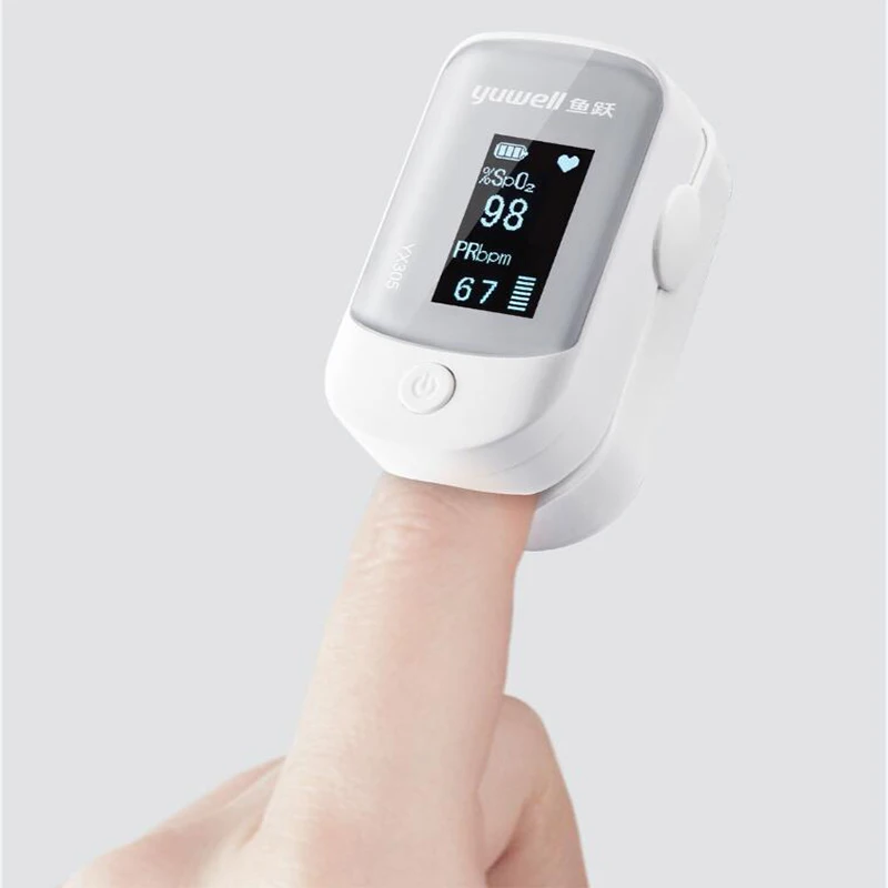 Comprar Yuwell YX305 oxímetro de pulso Digital para el dedo cuidado de la pantalla OLED para la salud Sensor de alta velocidad Auto apagado para la familia